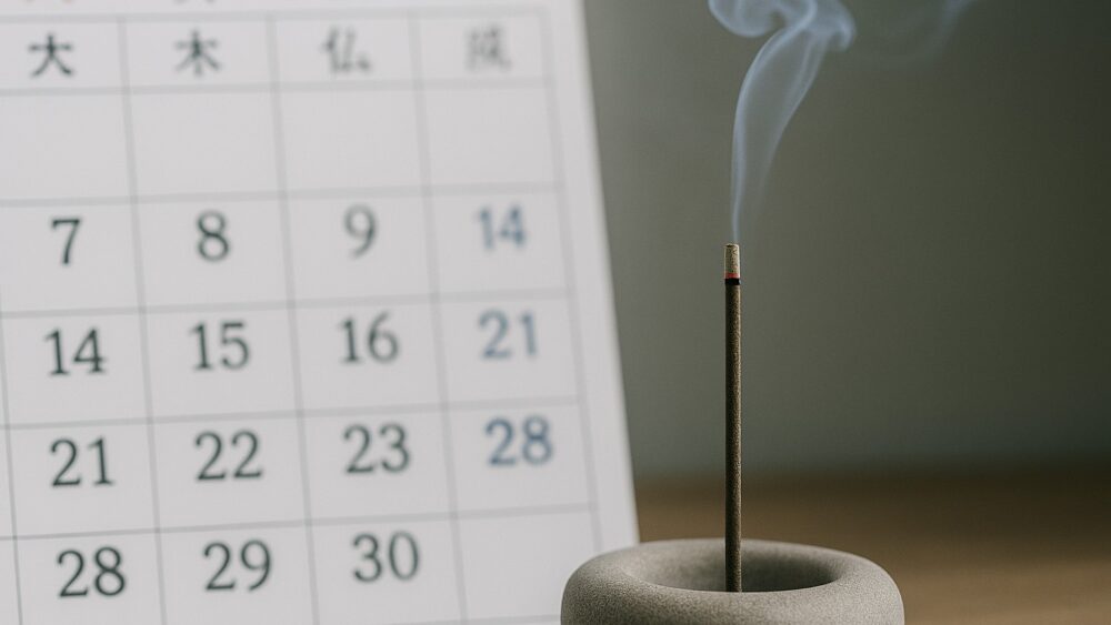 お葬式の日取りカレンダー