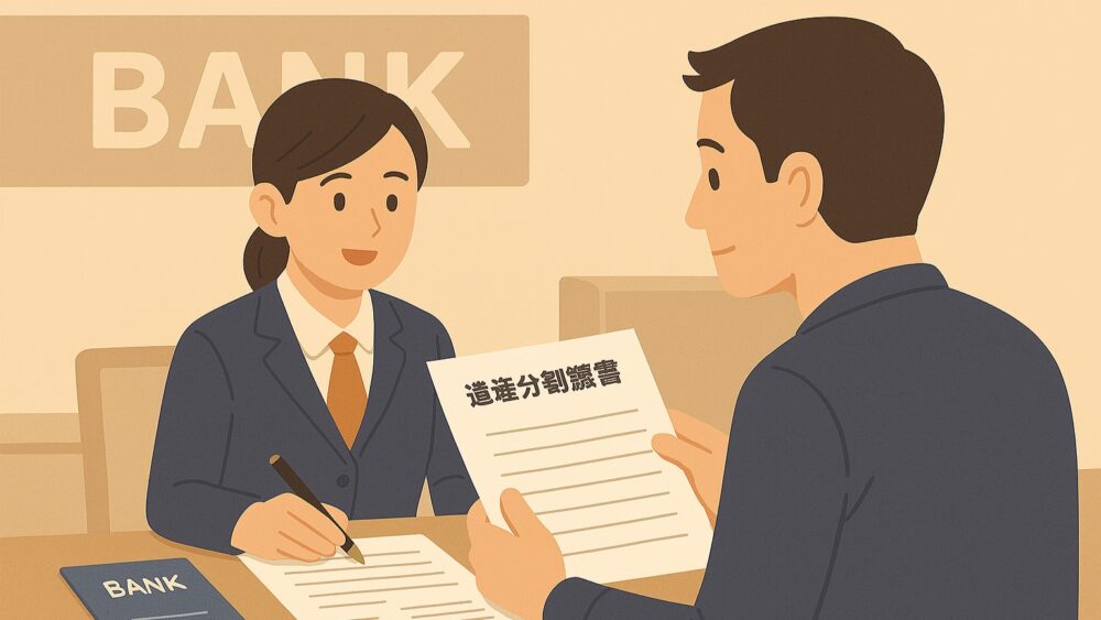 遺産分割協議書の書き方と預貯金引出しその２