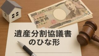 法務局で使える遺産分割協議書の「ひな形」とその利用時の注意点 