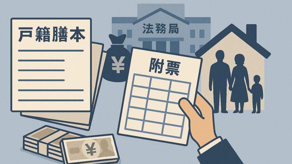 戸籍謄本と附票その２