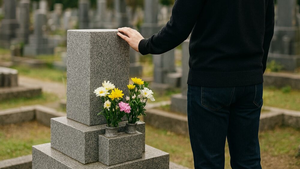 お墓の中の1人だけを移動イメージ２