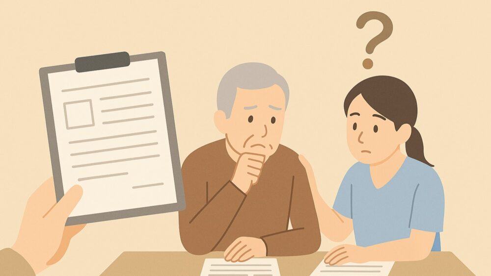 老人ホーム入居審査落ち０１