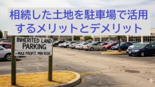 相続した土地を駐車場で活用するメリットとデメリットを徹底解説 